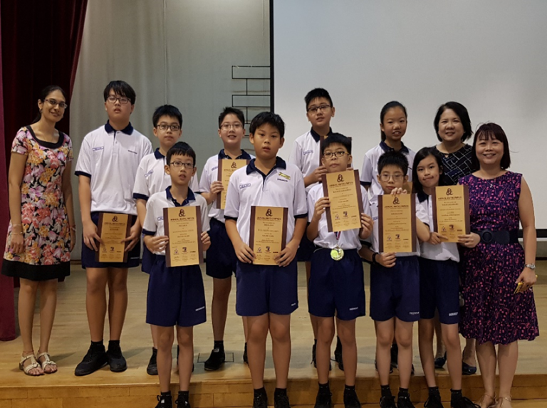 ACS Mathlympics 2017 Awardees